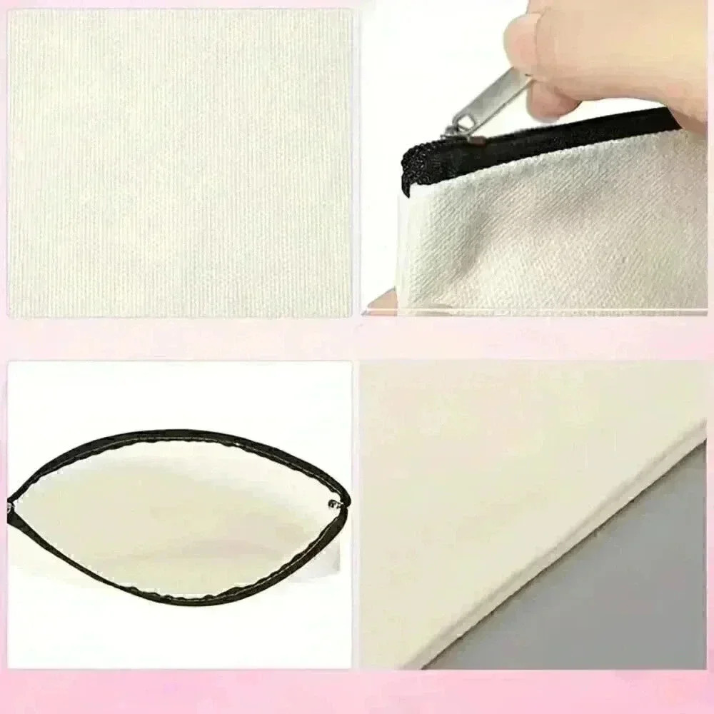 Canvas Makeup Bag - Picture 3 of 4